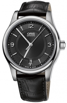 Buy this new Oris Classic Date 37mm 01 733 7578 4034-07 5 18 11 midsize watch for the discount price of £540.00. UK Retailer.
